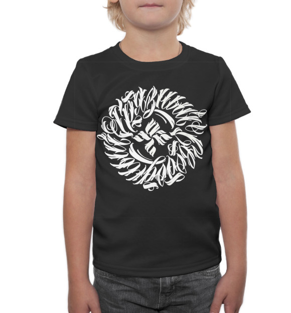 Футболка для мальчиков с изображением Tankograd Underground цвета Белый