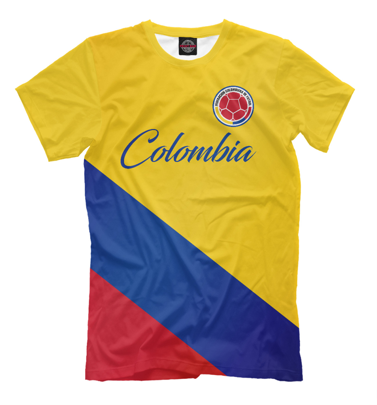 Мужская Футболка Колумбия, артикул: FNS-695583-fut-2