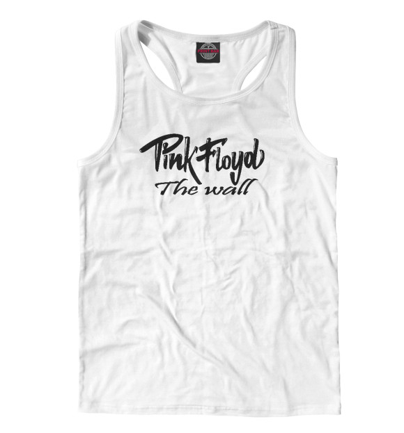Мужская майка-борцовка с изображением Pink Floyd цвета Белый