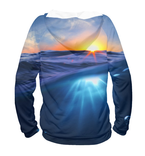 

Худи Print Bar, Белый, Волна