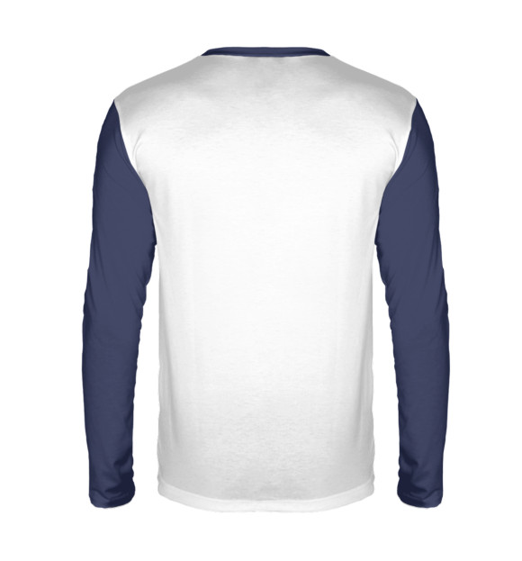 Мужской лонгслив с изображением Не говорю Не вижу Не слышу цвета Белый