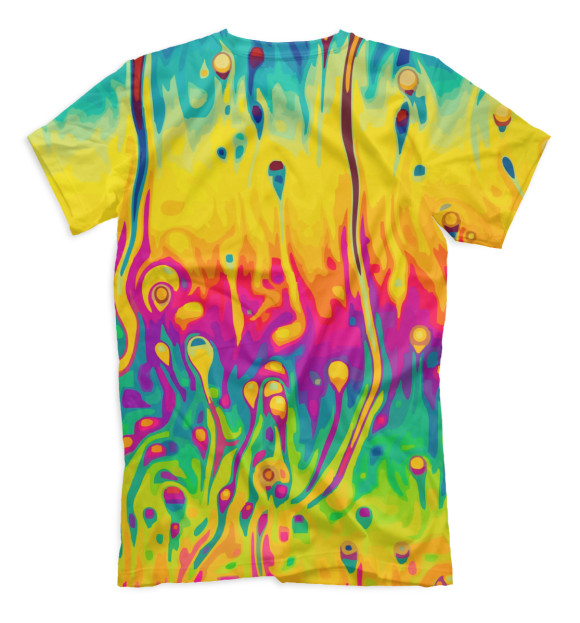 Футболка для мальчиков с изображением Психоделика цвета Белый