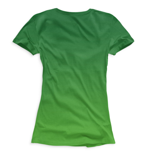 Женская футболка с изображением Vegetarian цвета Белый