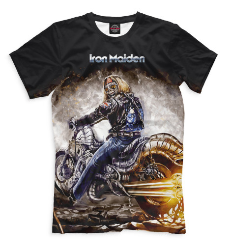 Футболки Print Bar Iron Maiden хлопковые футболки print bar iron maiden