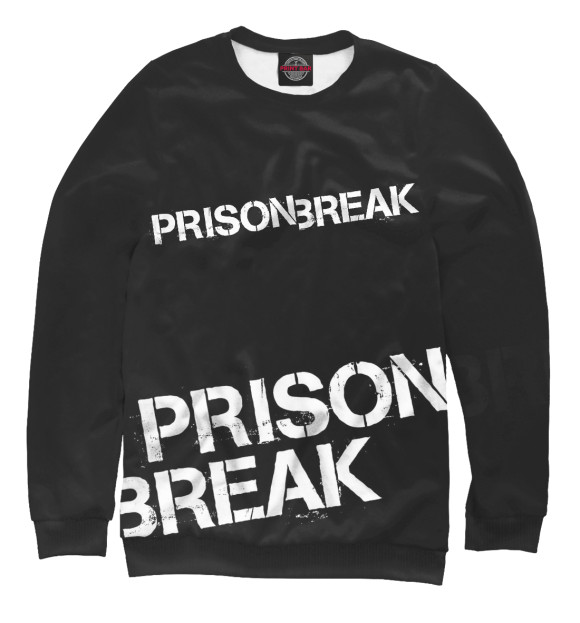 Свитшот для мальчиков с изображением Prison Break цвета Белый