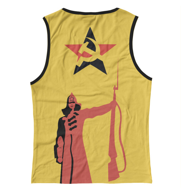 Майка для девочки с изображением Red Army цвета Белый