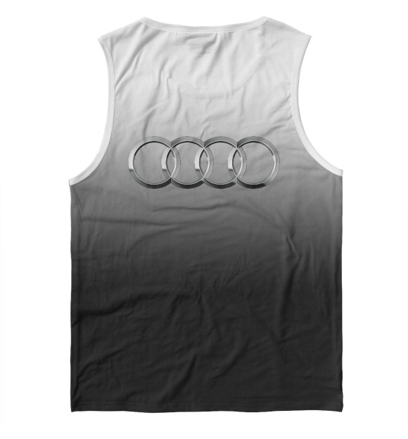 Майка для мальчика с изображением Audi цвета Белый