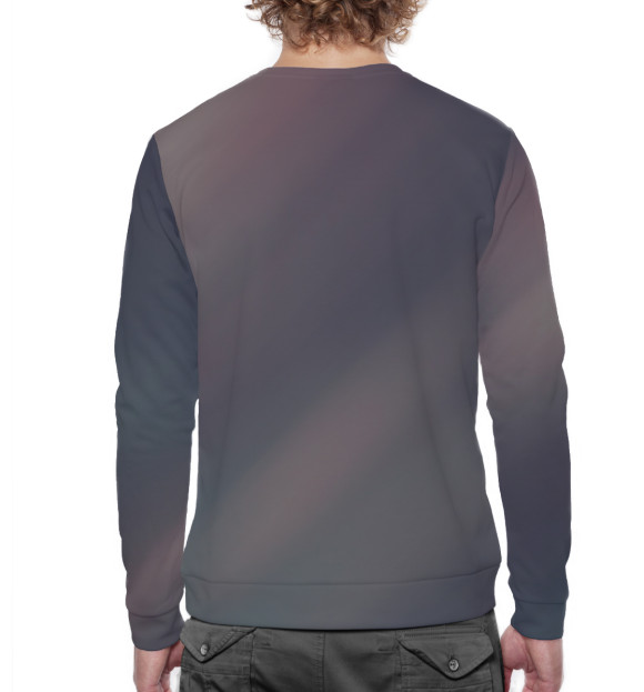 Мужской свитшот с изображением Эмма Уотсон цвета Белый