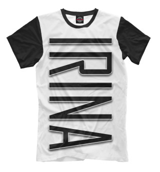 Мужская футболка Irina-black