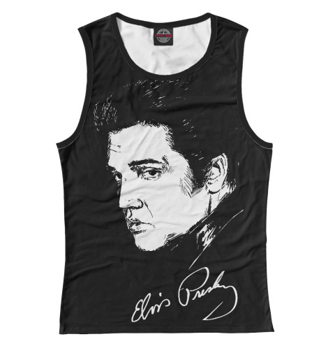 

Майки Print Bar, Белый, Элвис Пресли