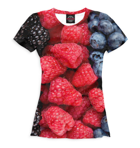 

Футболки Print Bar, Белый, Ягоды