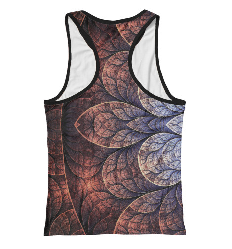 

Майки борцовки Print Bar, Белый, Фракталы