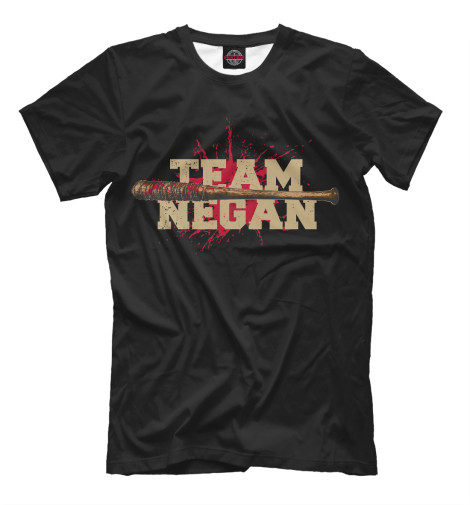 Футболки Print Bar Team Negan футболки print bar gambit gaming team