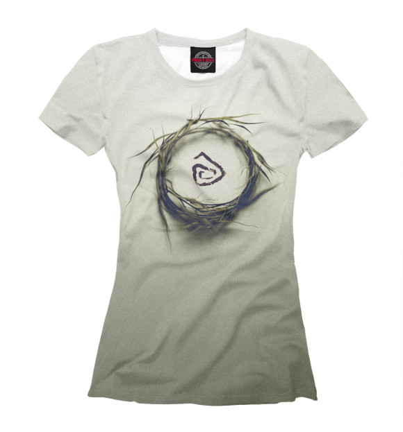 Женская футболка с изображением True Detective цвета Белый