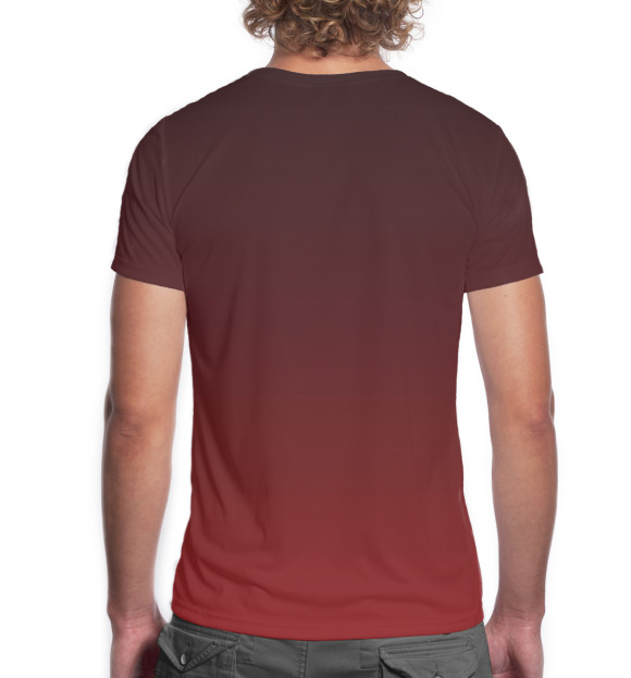 Мужская футболка с изображением Дагестан цвета Белый