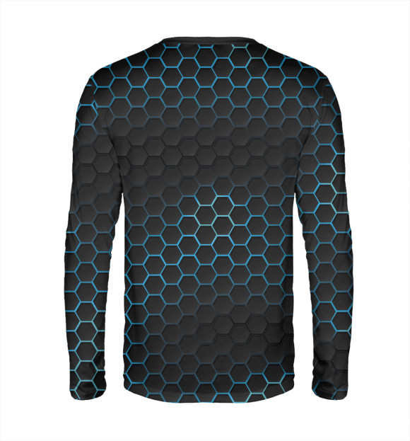 Мужской лонгслив с изображением Мэг. Brawl Stars цвета Белый