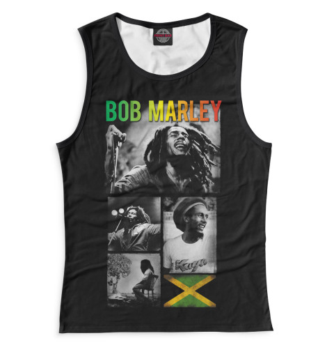 

Майки Print Bar, Белый, Bob Marley
