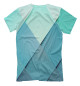 Мужская футболка Azure rhombuses