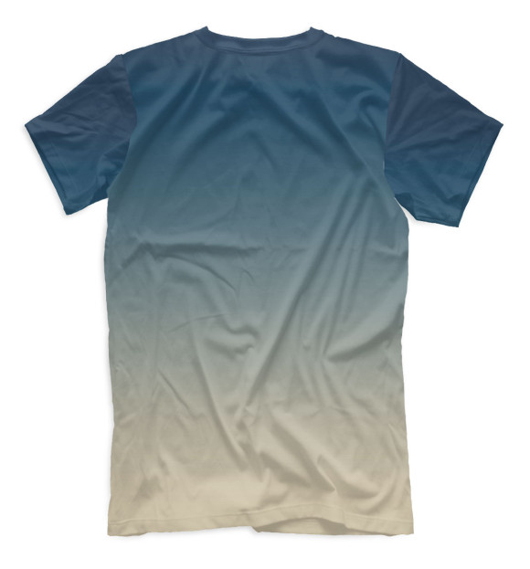 Мужская футболка с изображением ВМФ цвета Белый