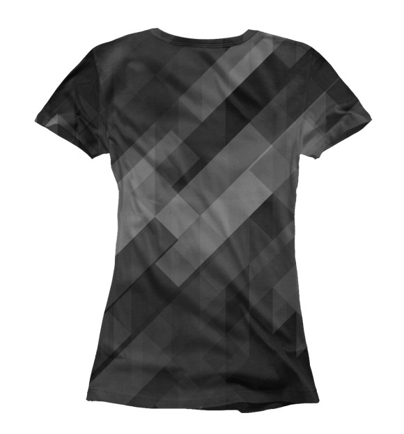 Женская футболка с изображением Geometric цвета Белый
