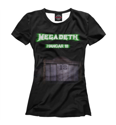 

Футболки Print Bar, Белый, Megadeth