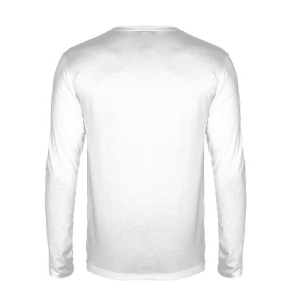 Мужской лонгслив с изображением Мортис цвета Белый