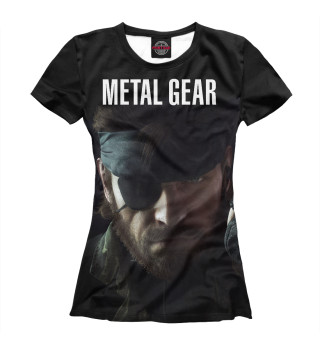 Футболка для девочек Metal Gear