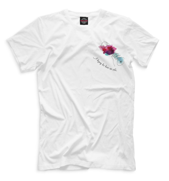 Футболка для мальчиков с изображением Винишко цвета Белый