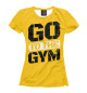 Футболка для девочек Go to the Gym