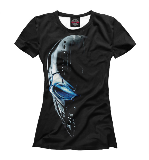 Женская футболка с изображением Терминатор 3: восстание машин цвета Белый