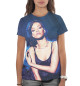Женская футболка Rihanna