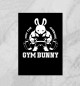 Плакат Gym Bunny