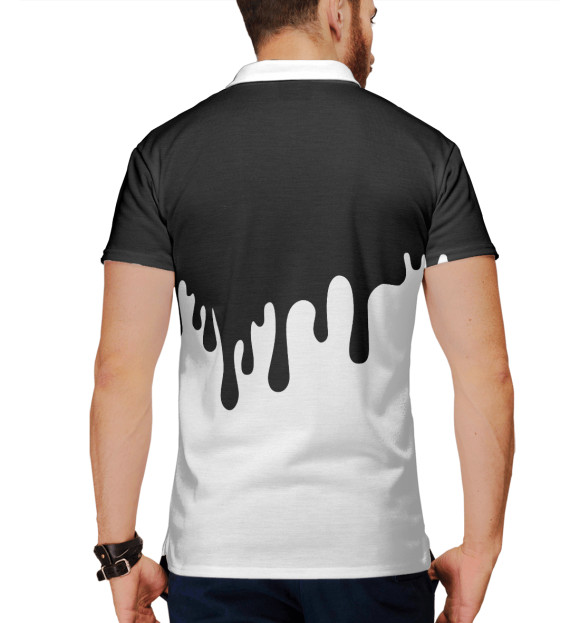 Мужское поло с изображением Нефть наше все цвета Белый