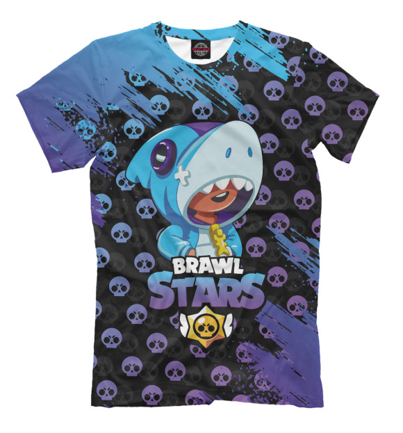Футболка для мальчиков с изображением Brawl Stars цвета Белый