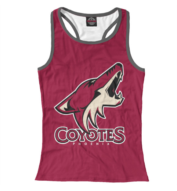 Женская майка-борцовка с изображением Phoenix цвета Белый