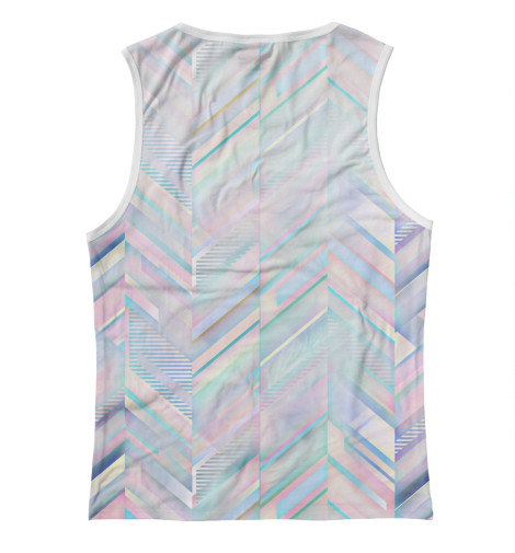 

Майки Print Bar, Белый, Зигзаг