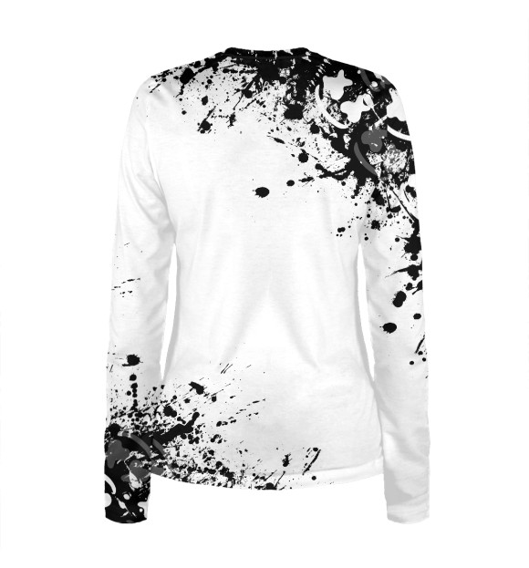 Женский лонгслив с изображением Marshmello цвета Белый