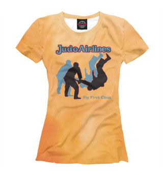 Женская футболка Judo Airlines