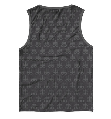 

Майки Print Bar, Белый, Satan Skull