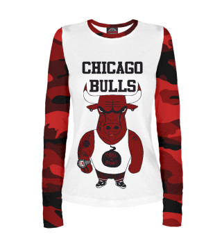 Женский лонгслив Chicago bulls