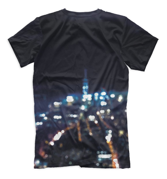 Мужская футболка с изображением Екатеринбург цвета Белый