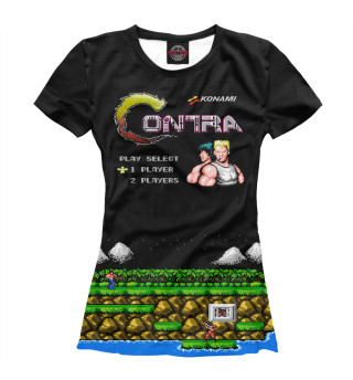 Женская футболка Contra