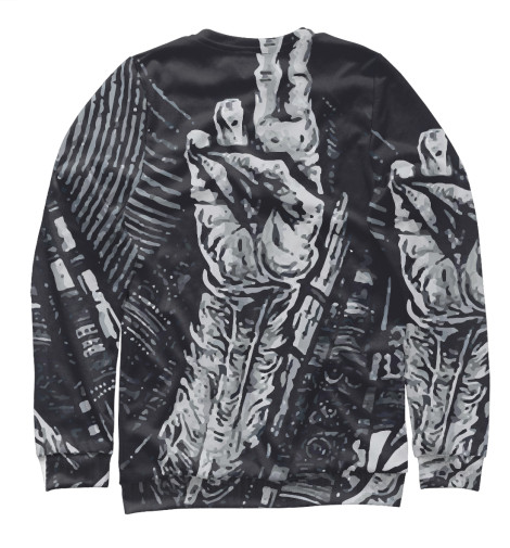 

Свитшоты Print Bar, Белый, Череп