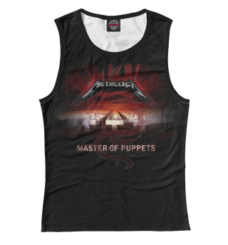 Женская майка Master of puppets