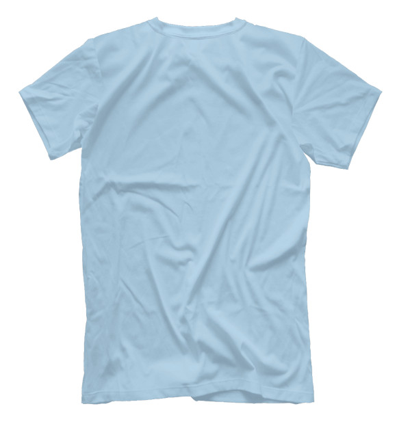 Мужская футболка с изображением Сова цвета Белый