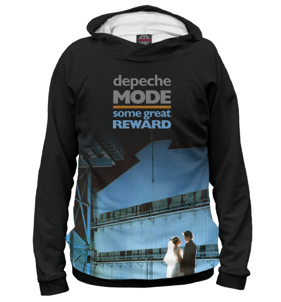 Мужское худи с притом Some Great Reward цвета Белый Мужское худи с изображением Some Great Reward цвета Белый