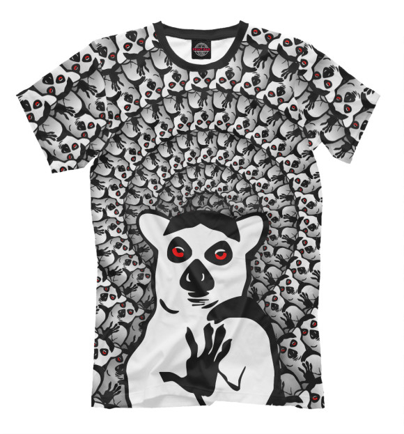 Футболка для мальчиков с изображением Абсалютное збогойствие цвета Серый