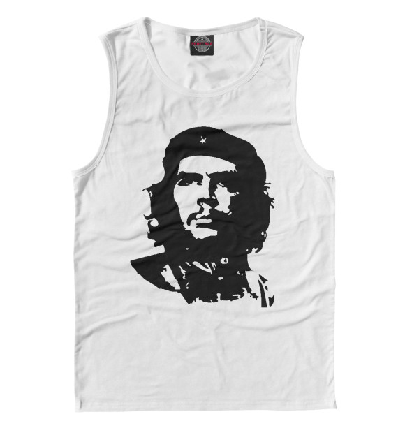 Мужская майка с изображением Эрнесто Че Гевара цвета Белый