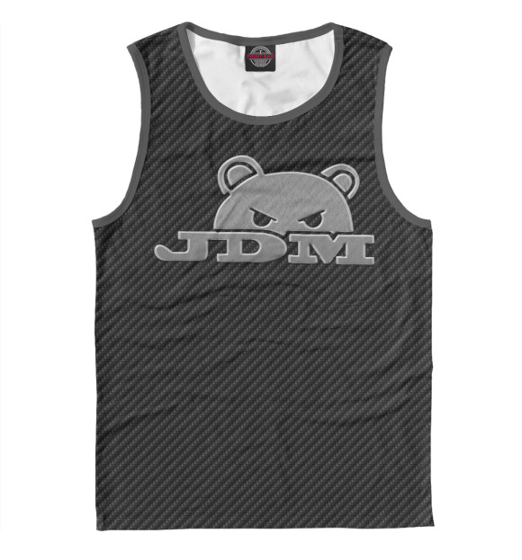 Майка для мальчика с изображением JDM цвета Белый