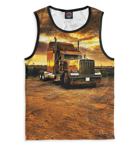 

Майки Print Bar, Белый, Грузовик